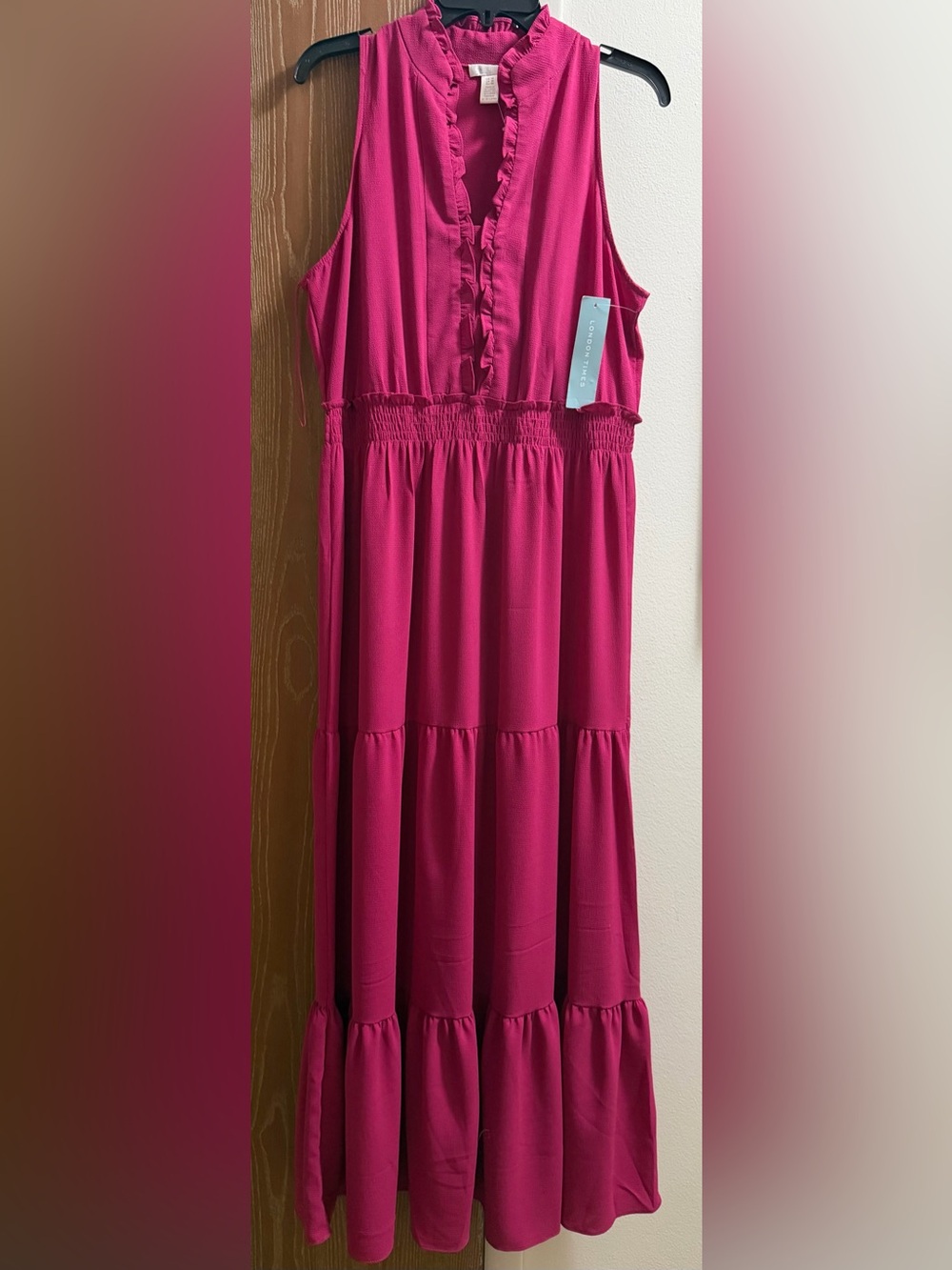 London time smocked waist
